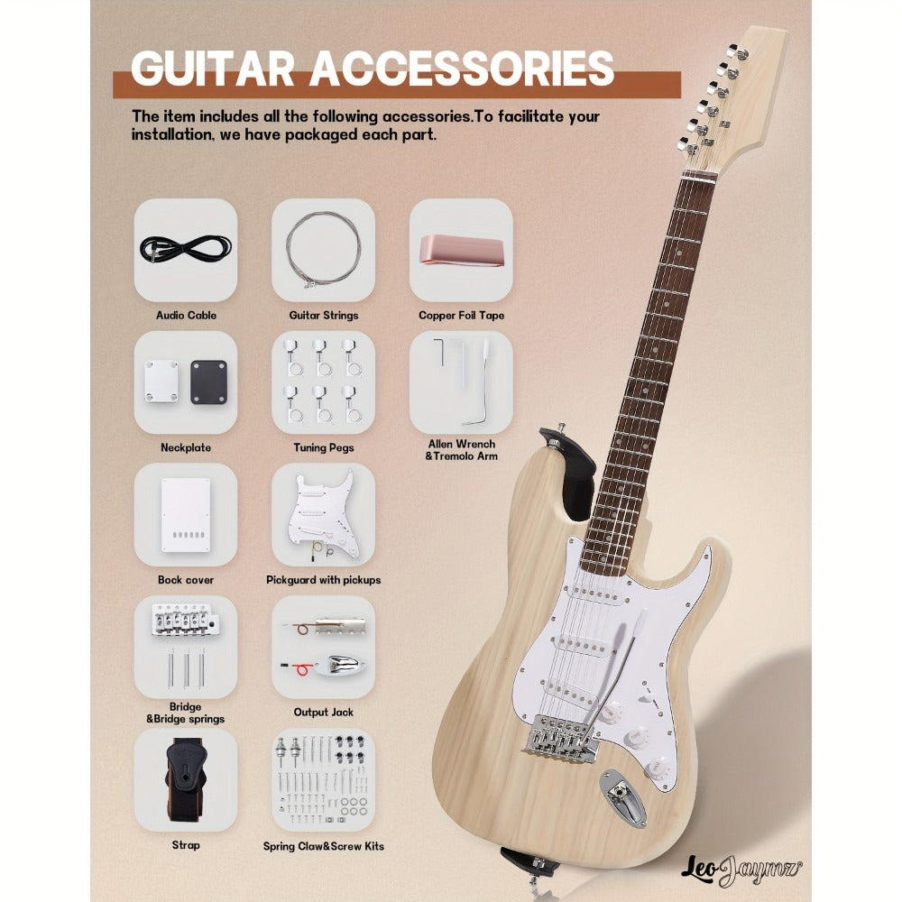 Electric Guitar, Leo, Jaymz, Kits for Lessons and Practice for Home Practice, Rehearsal