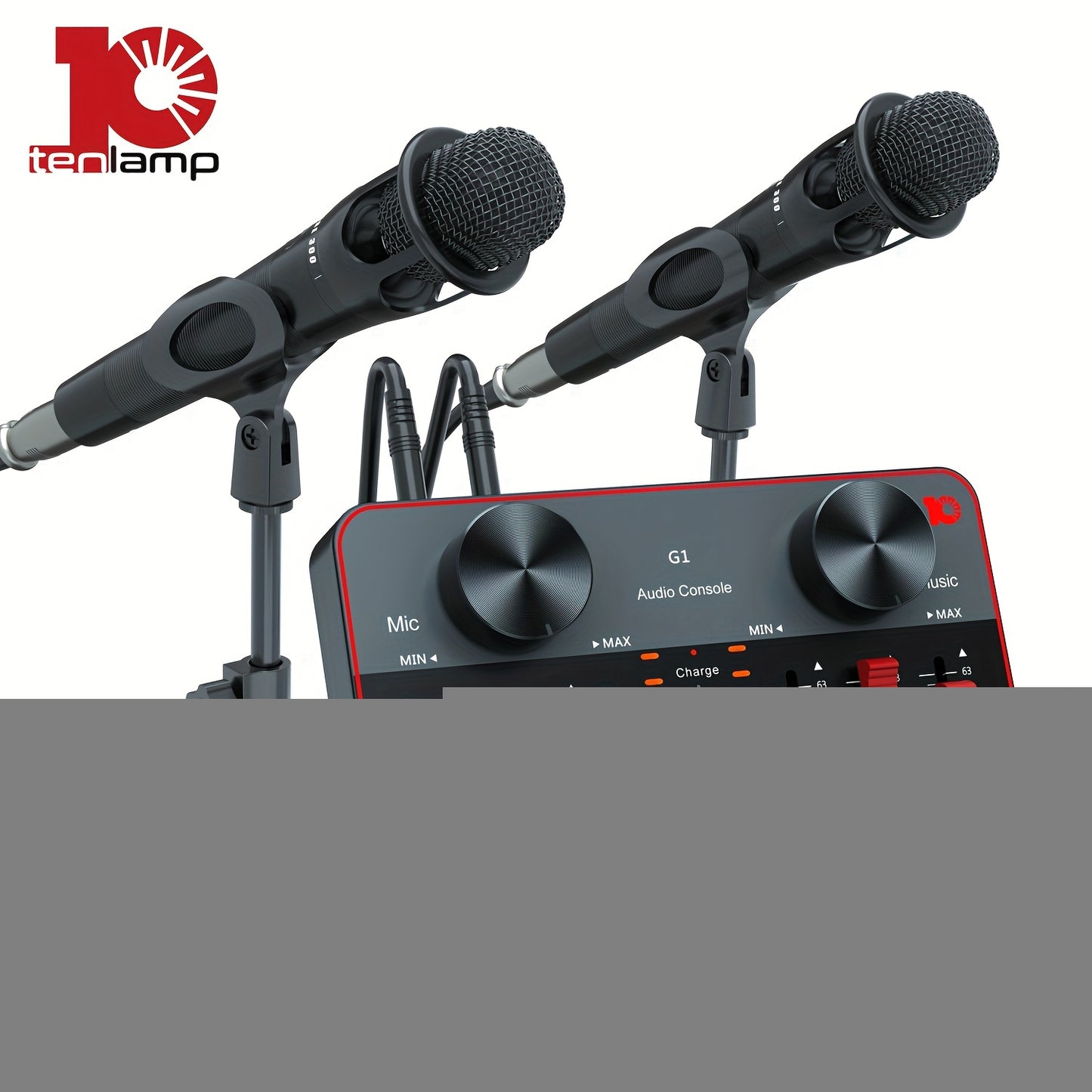 Professional Mixer, Suitable For Laptops, Mobile Phones, Game Recording, Streaming Podcasts, Internet Celebrities, Anchors, Live Streaming, Recording, Karaoke Video Studio Podcast Equipment Bundle, Condenser Mic, Dynamic Microphone, Sound Card