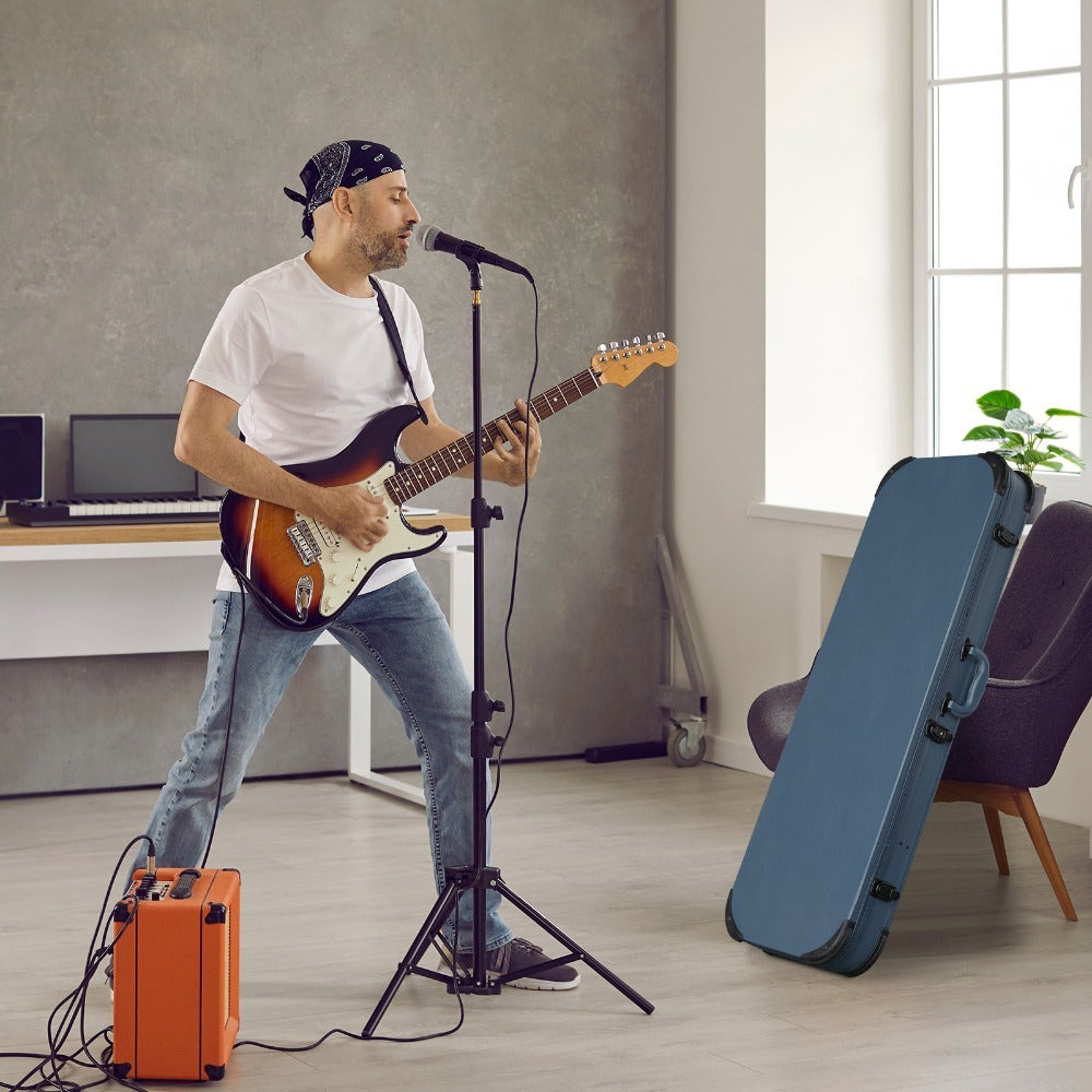 Electric Guitar, 101.5cm, 106cm, Square, Hard, Case for Lessons and Practice