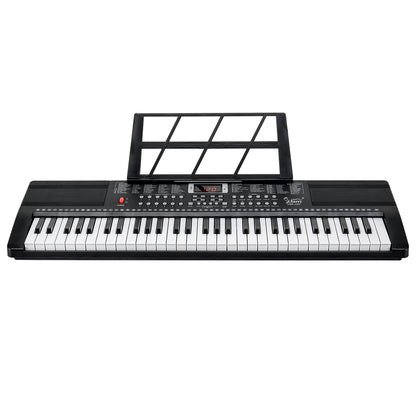 GEP-110 61-Key Keyboard Starter Kit - with Piano Stand, Bench, Built-in Speakers- 3 Teaching Modes for Beginners