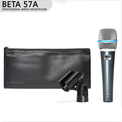 Recording Microphone, Dynamic, 6.35mm, Enhanced, Vocal for Recording and Streaming