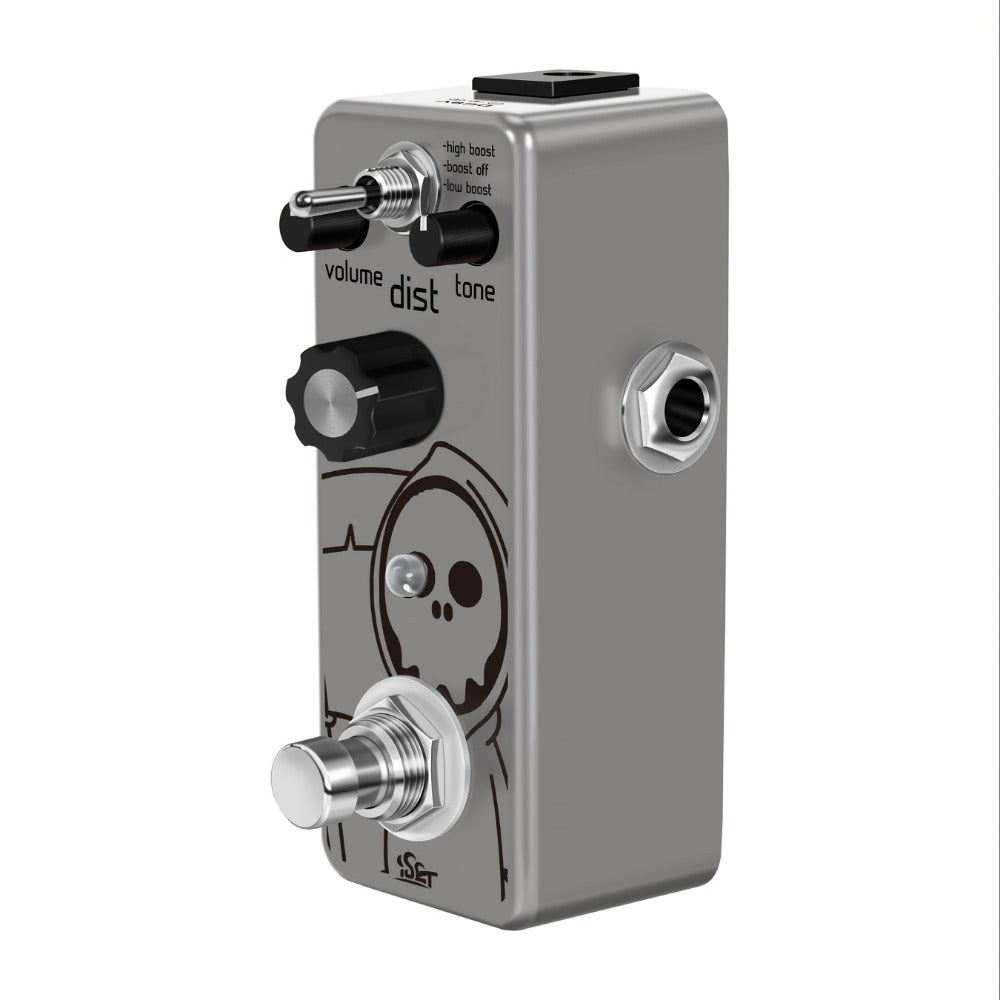 Guitar Effects Pedal, Zinc Alloy, USB, True Bypass, Heavy for Electric Guitar Or Bass Tone