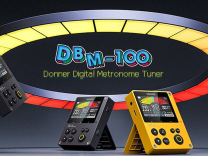 Portable Digital Metronome with Four Modes and Rhythm Trainer for Musicians