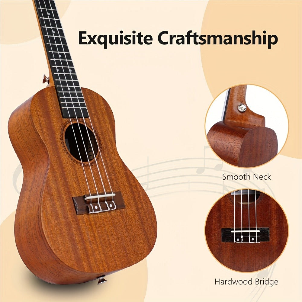 Guitar Pick Set, 21 Inch, 23 Inch, Inch, Ukulele, Beginner for Practice and Performance
