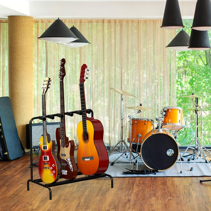 Guitar Stand, Foldable, Portable, Holder, Rack, Folding for Holding And Displaying Guitars
