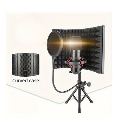 Acoustic Wall Panel, Foldable, Portable for Reducing Room Reflections In Recording