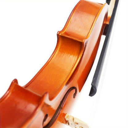 Full Size Violin, 4/4, Full Size, Beginner, Set, Adult for Lessons and Practice