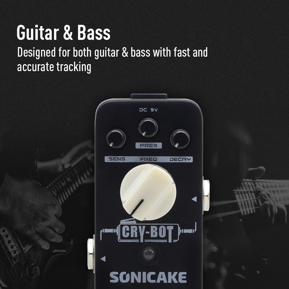 [Dynamic Sonicake Cry-Bot] Dynamic, Funky, Quacky Sonicake Cry-Bot Auto Wah/Envelope Filter - Includes 1pc Hook And Loop Tape