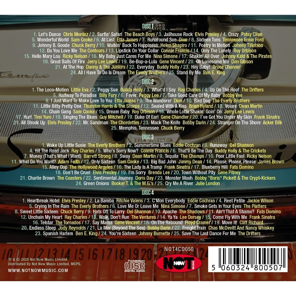 Music CD, 100 Golden, 4CD, 100, Golden for Music Listening and Collecting