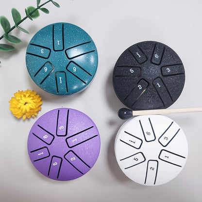 Outdoor Garden Rain Drum, Steel Tongue Drum-Durable Metal, Soothing Rainfall Sounds, Perfect for Garden, Yoga & Meditation