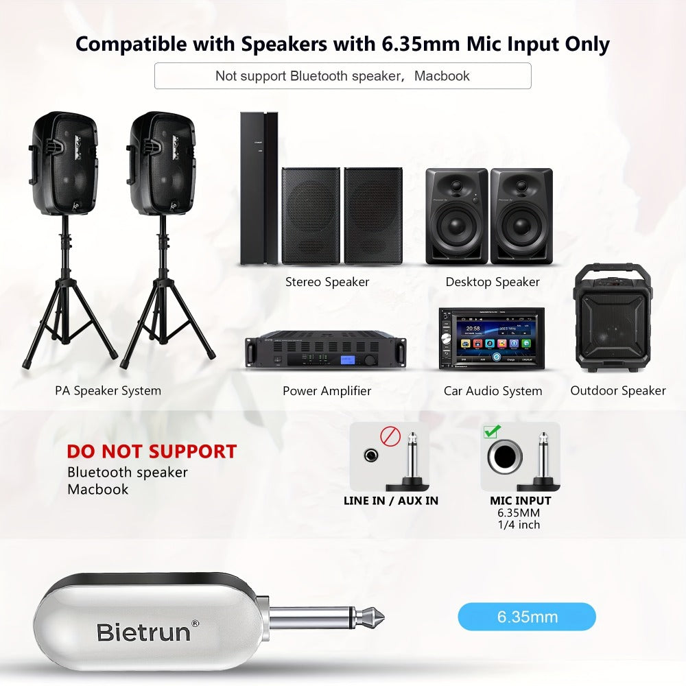 Portable PA Speaker, 165ft, Wireless, USB, Microphone, Headset for Parties and Karaoke