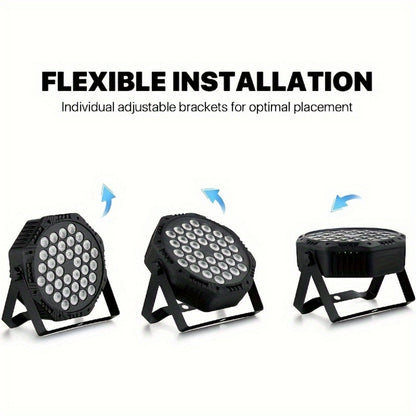 LED Stage Light, Remote Control, RGB, DMX Control, Lights, Party for Stage and Party