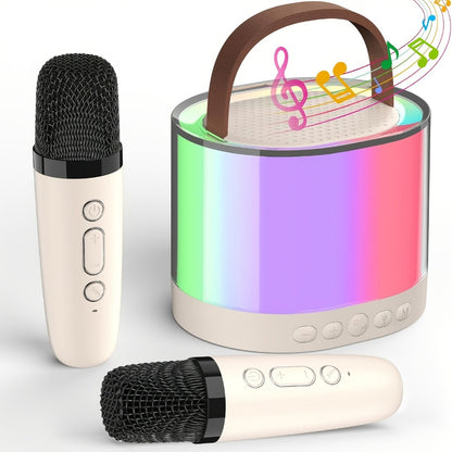 Portable PA Speaker, Blue Upgraded Version, Wireless, USB-C, Mini, Karaoke, Machine