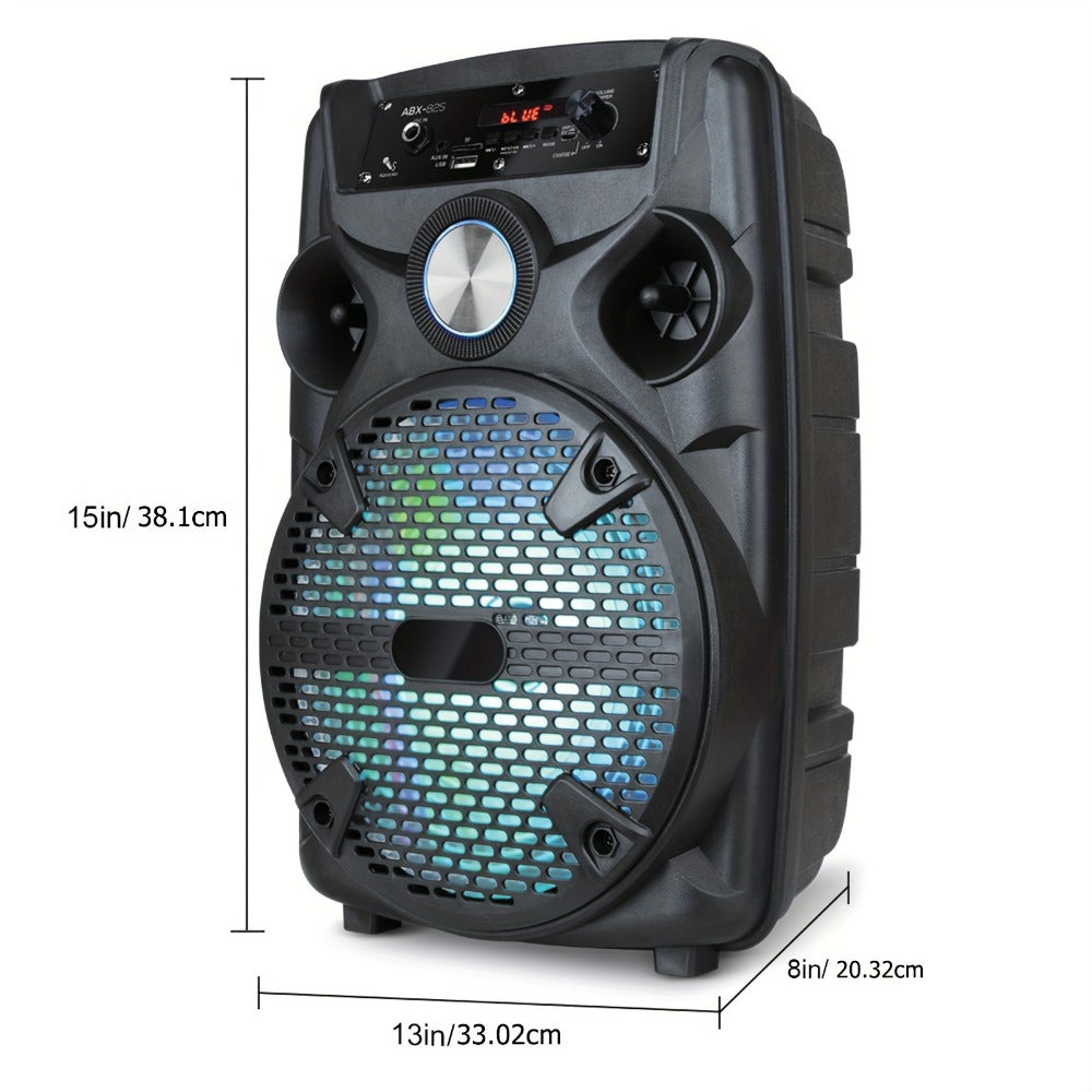 Portable PA Speaker, Rechargeable, Bluetooth, Wireless, 1100W, Subwoofer for Parties