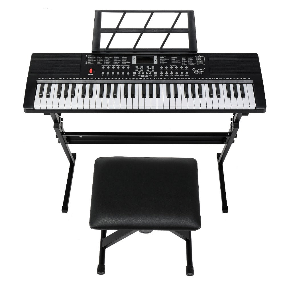 61-Key Digital Piano Starter Kit with Stand, Bench and Teaching Modes