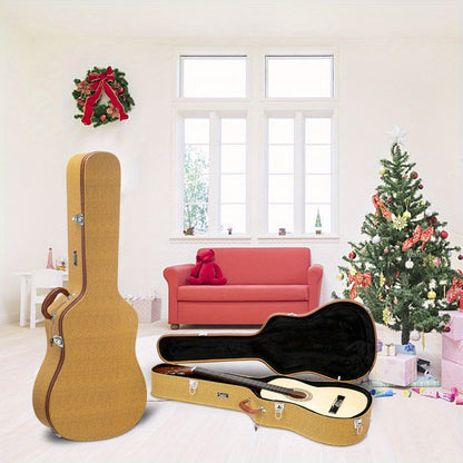 Guitar Case, 110cm, 113cm, Folk, Hardshell, Carrying for Storage and Travel