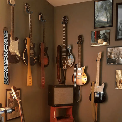 Guitar Stand, 2 Pack, Wall, Mount, Pack for Holding And Displaying Guitars