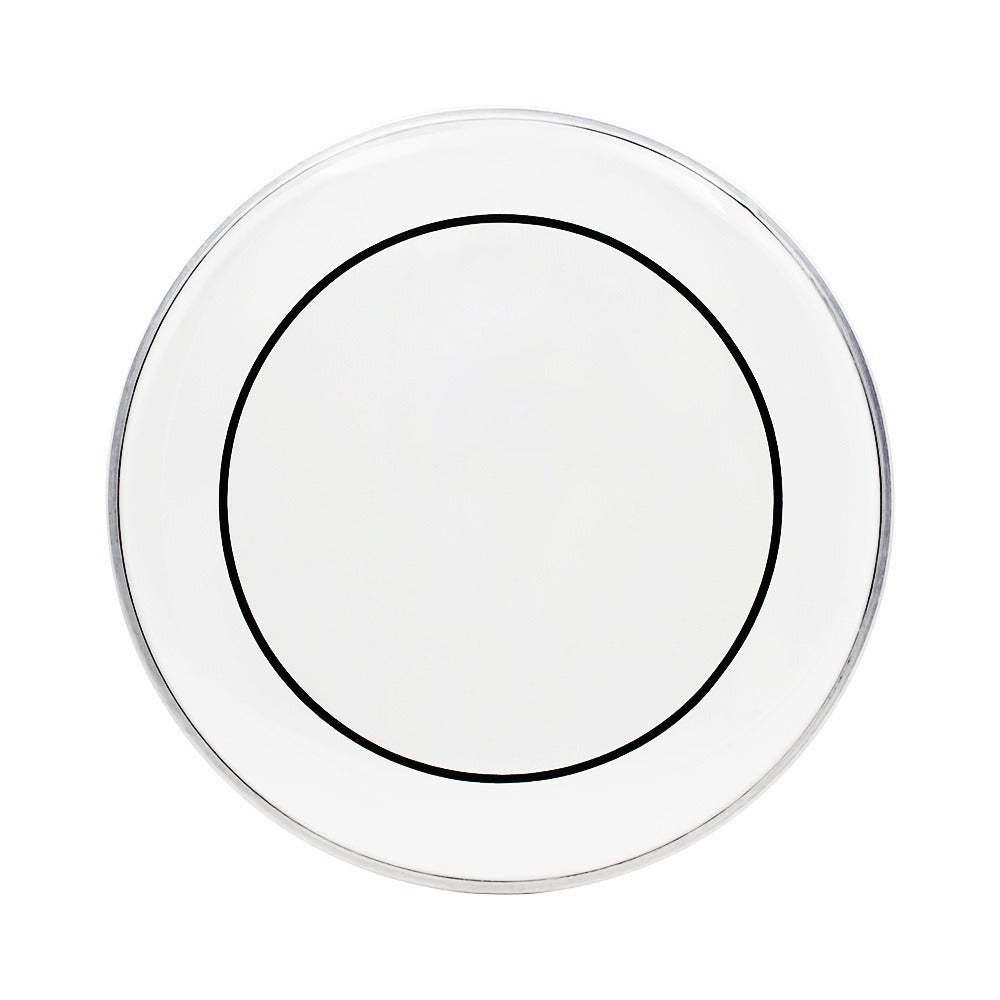 Transparent Drum Head Set, 12 to 22-Inch Heads for Compatible Drum Kits