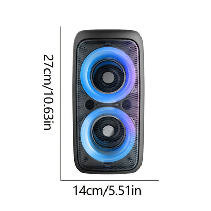 Portable PA Speaker, Sleek Compact, Wireless, USB, Karaoke, Sleek for Parties and Karaoke