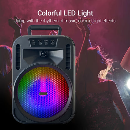 Portable PA Speaker, 10m, RGB, Remote Control, System, Wireless for Parties and Karaoke