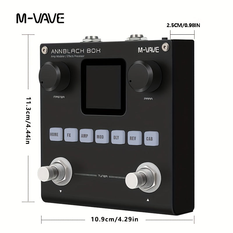 M-VAVE Digital Integrated Electric Guitar Bass Effect • BLACKBOX Black Box • Multi-Function Single-Block Speaker • Mobile Phone Computer Recording • Analog Sound Card