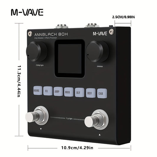 M-VAVE Digital Integrated Electric Guitar Bass Effect • BLACKBOX Black Box • Multi-Function Single-Block Speaker • Mobile Phone Computer Recording • Analog Sound Card