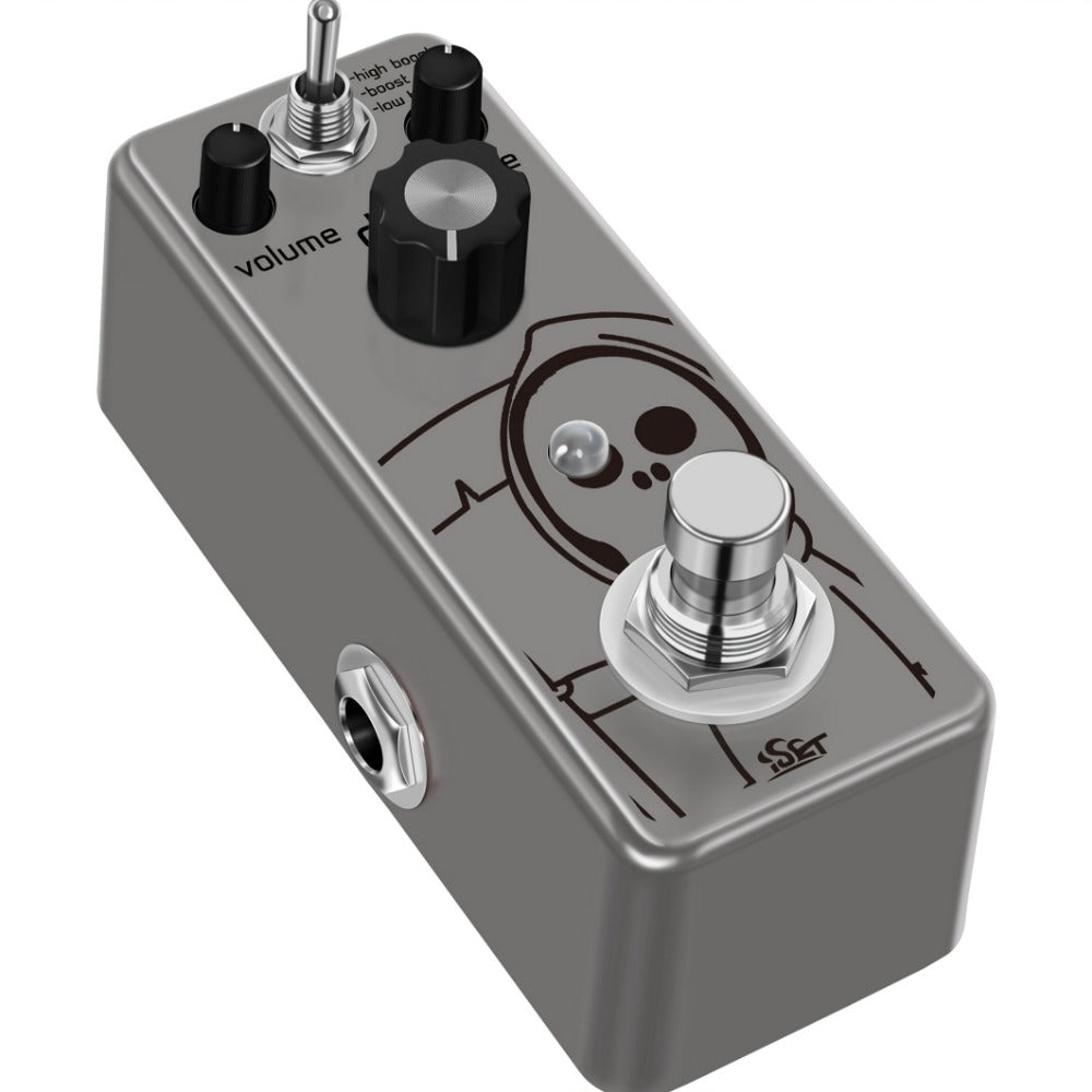 Guitar Effects Pedal, Zinc Alloy, USB, True Bypass, Heavy for Electric Guitar Or Bass Tone