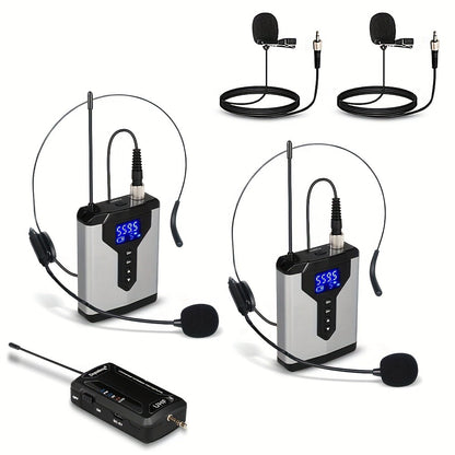 Audio Mixer, Rechargeable, Wireless, DEPUSHENG, Lavalier for Live Sound