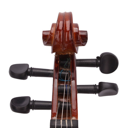 New 4/ 4 Acoustic Violin Case Bow Natural