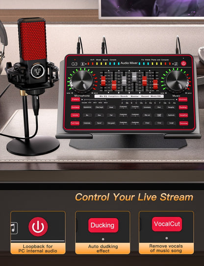 Portable Karaoke System, Wireless, USB, Podcast, Influencer, KOL for Parties and Karaoke