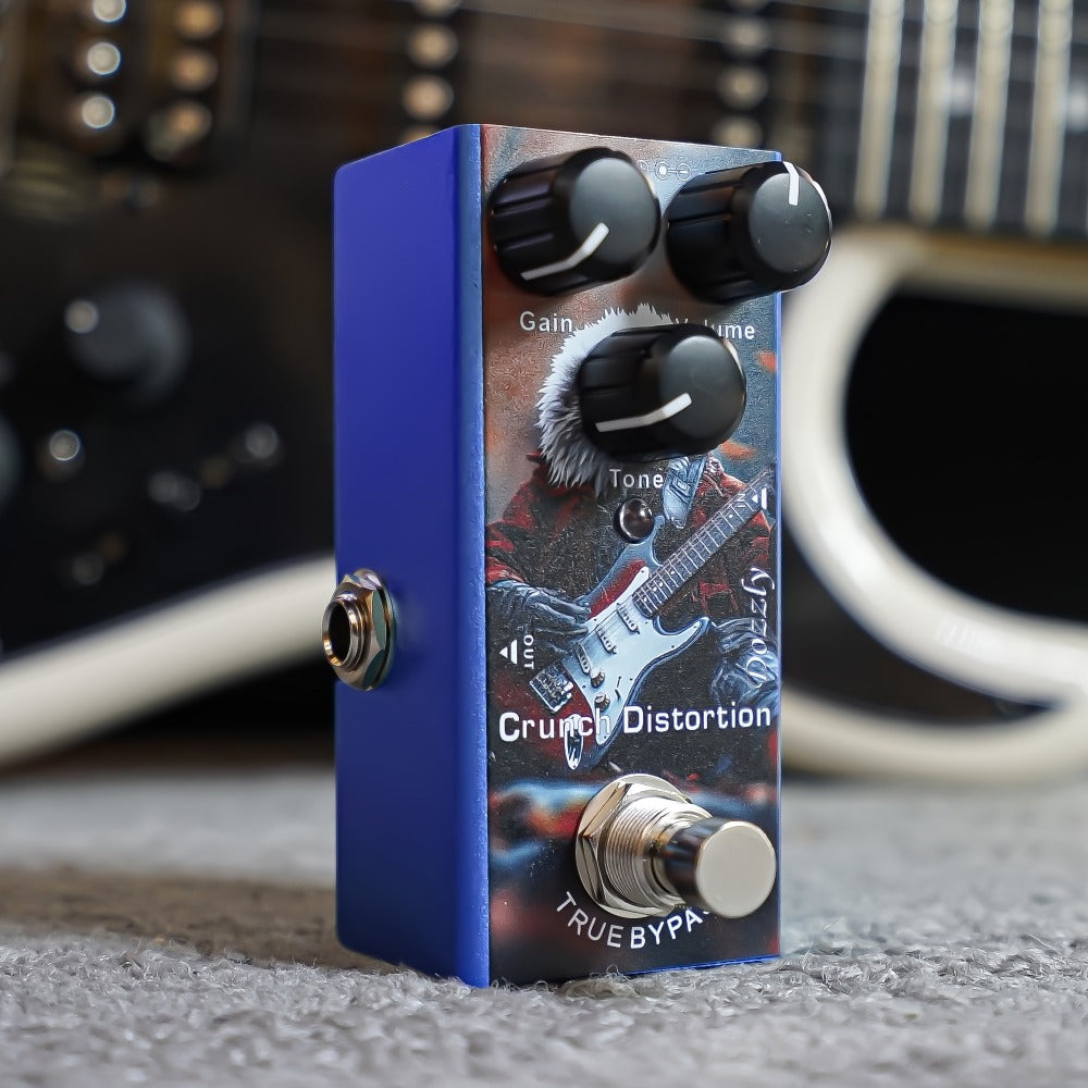 Guitar Effects Pedal, 9V, Mini, Ultimate, Drive for Electric Guitar Or Bass Tone Shaping