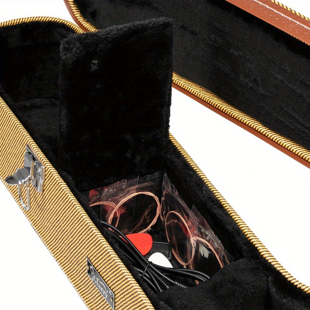 Guitar Case, 110cm, 113cm, Folk, Hardshell, Carrying for Storage and Travel