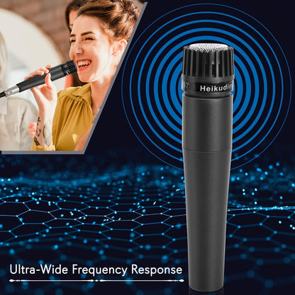 Recording Microphone, Cardioid, Dynamic, 3pcs, Professional for Recording and Streaming
