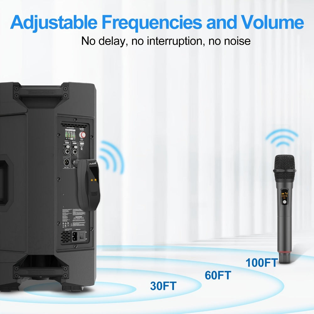 Recording Microphone, Bluetooth, Wireless, Cordless, Dynamic for Recording and Streaming