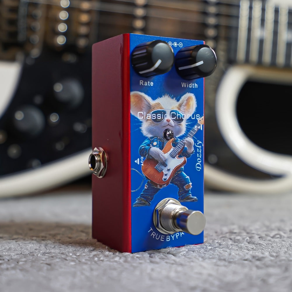 Guitar Effects Pedal, 9V, Mini, Ultimate, Drive for Electric Guitar Or Bass Tone Shaping