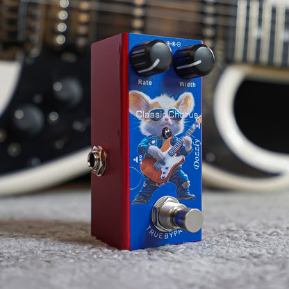 Guitar Effects Pedal, 9V, Mini, Ultimate, Drive for Electric Guitar Or Bass Tone Shaping