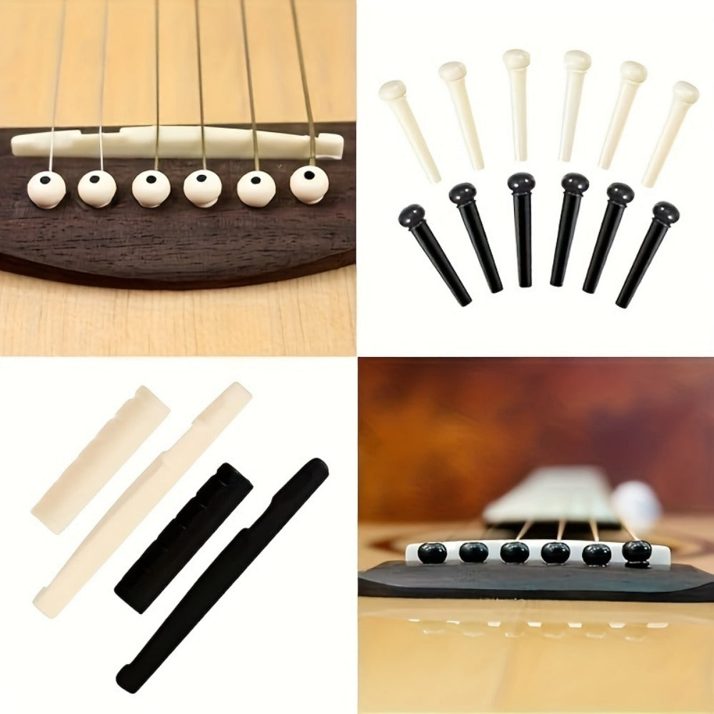 48-Piece Acoustic Guitar Accessory Kit with Strings, Capo and Picks