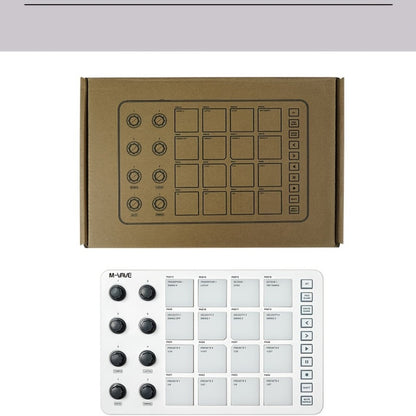 MIDI Pad Controller, USB, Wireless, Professional-Grade, Multi-Effects for Music Production