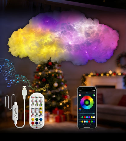LED Stage Light, RGB, Wireless, Thunder, Cloud, DIY for Stage and Party Lighting