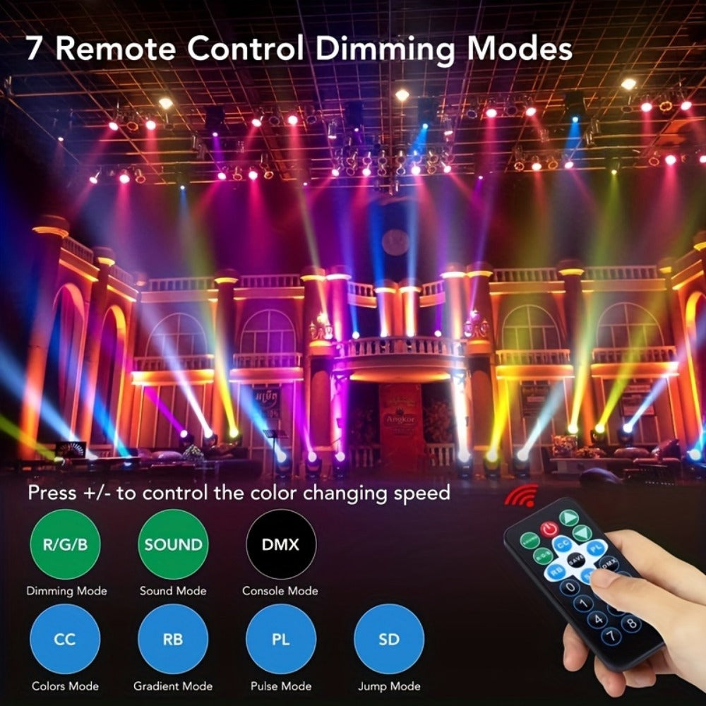LED Stage Light, DMX Control, RGB, 20/12/10/8/6/4/2/1pc for Stage and Party Lighting
