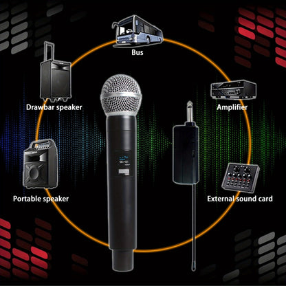 Recording Microphone, Wireless, Rechargeable, Dual-Channel for Recording and Streaming