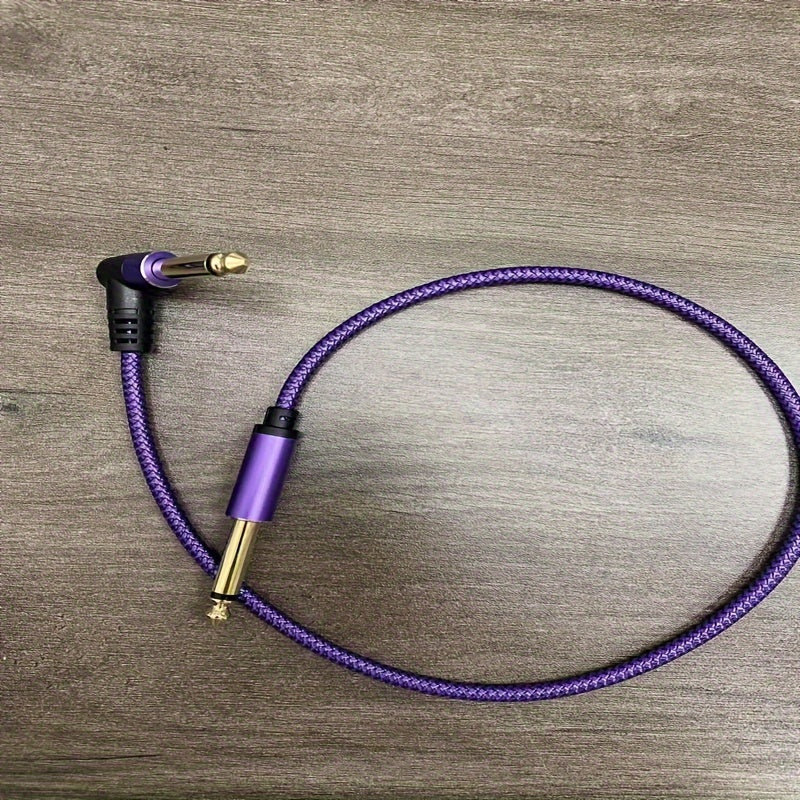 Premium Electric Guitar And Bass Amplifier Cable - 10 Feet/20 Feet, High-Quality Sound, Long-Lasting And Flexible, Works with All Instruments, Perfect for Holidays And Music Events