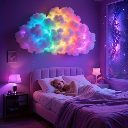LED Stage Light, RGB, Wireless, Thunder, Cloud, DIY for Stage and Party Lighting