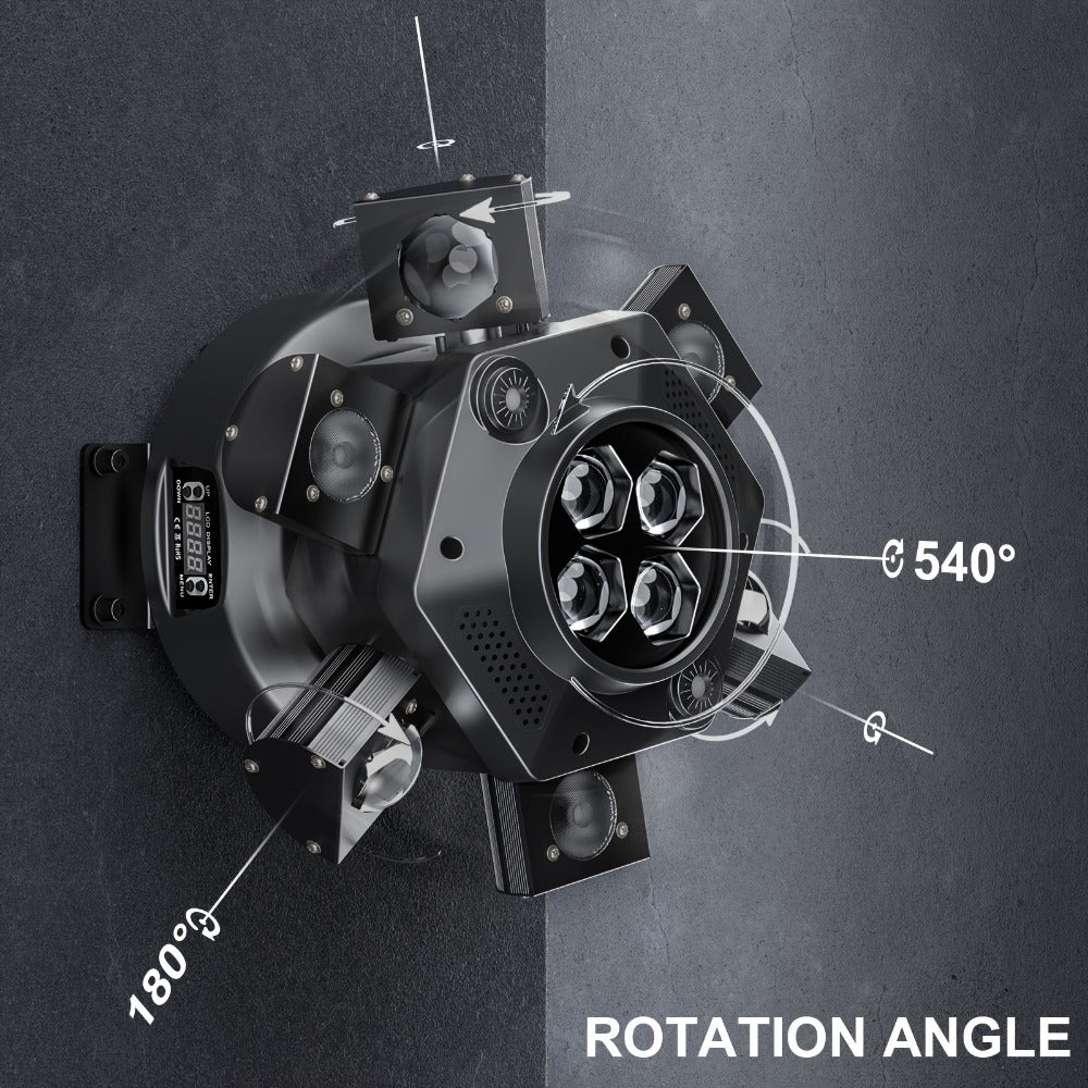 Moving Head DJ Light, Dynamic, RGBW, Wedding, Stage, 200W for Stage and Party Lighting