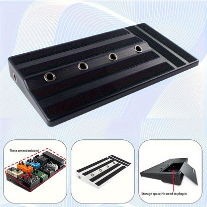 1pc Guitar Effects Pedal Board, Sub Effector Track Board, Ultra Light, Ultra Sturdy, Large Capacity