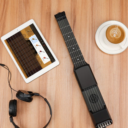 Smart Electric Guitar with Chord Practice, MIDI, LCD Screen and Speaker