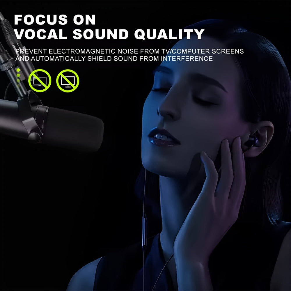 Recording Microphone, Dynamic, Professional, SM7B for Recording and Streaming