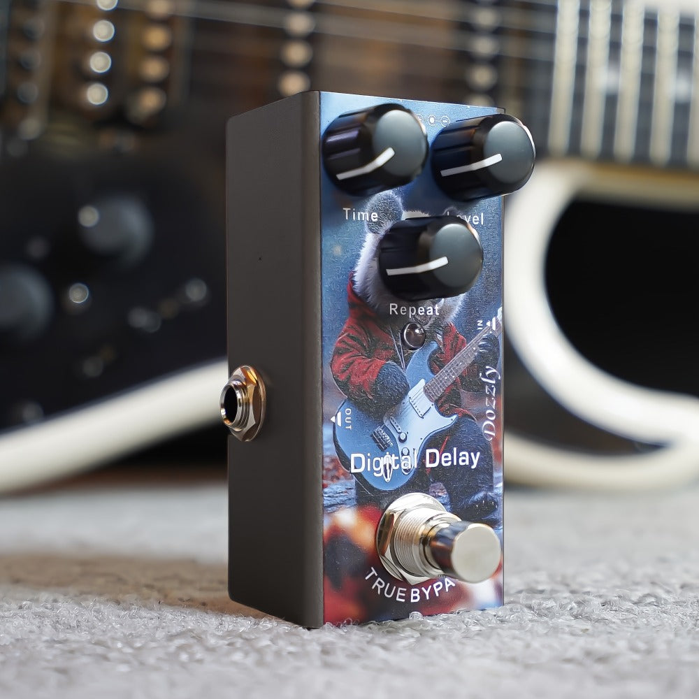 Guitar Effects Pedal, 9V, Mini, Ultimate, Drive for Electric Guitar Or Bass Tone Shaping