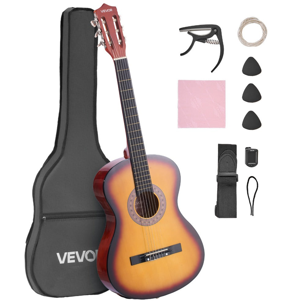 Acoustic Guitar, VEVOR, Classical, Beginner for Lessons and Practice