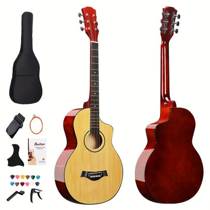 Guitar Pick Set, 38 Inches, 6 Pieces, Complete, Acoustic for Practice and Performance